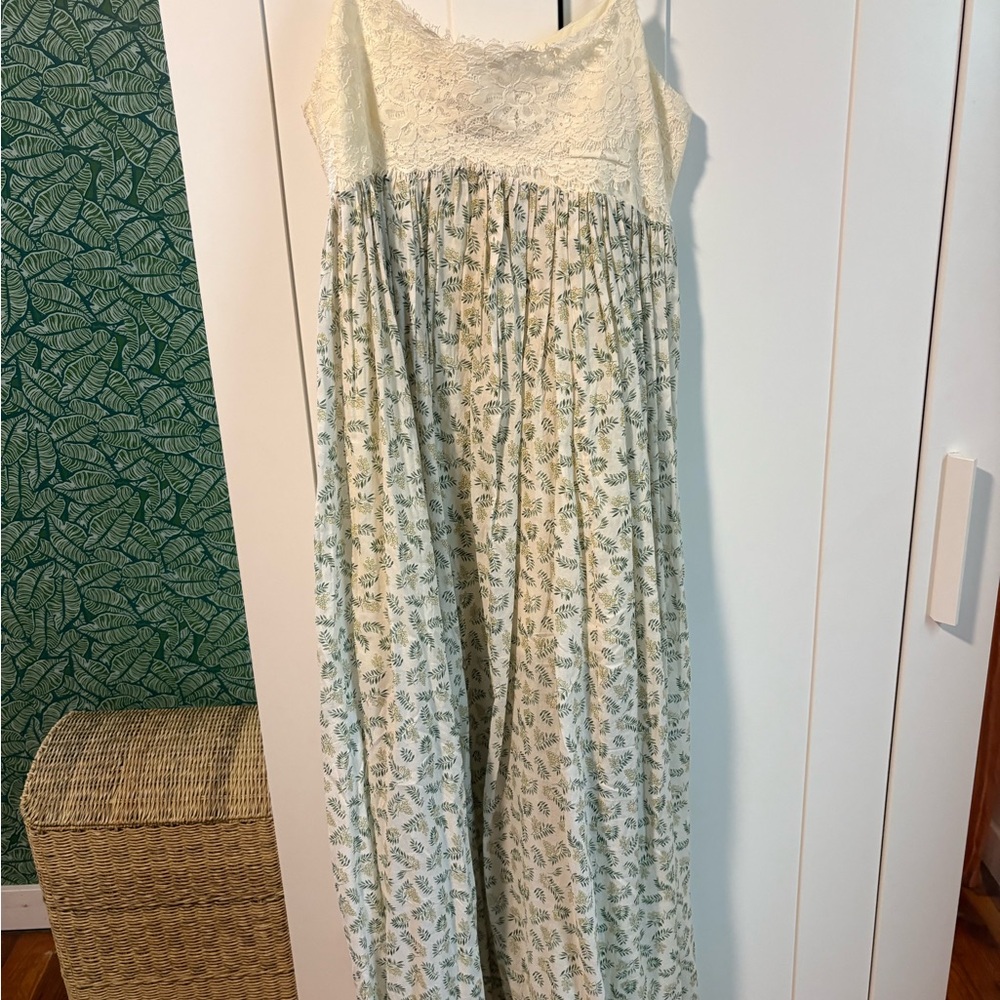 In Bloom Cream Floral Dress